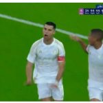 The crazy scenario that happened between Ronaldo and Karim Benzema in the Saudi League today