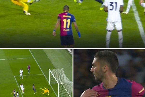 🪄PEDRI➡️👟RAPHINHA➡️🦈FERRAN TORRES⚽!! What a team goal from FC BARCELONA! BAR 2-2 INT, GAME ON!!