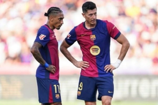Raphinha reveals the player who should replace Lewandowski in the Copa del Rey final against Real Madrid!