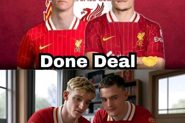 Elite player lands in the UK to complete his transfer to Liverpool.