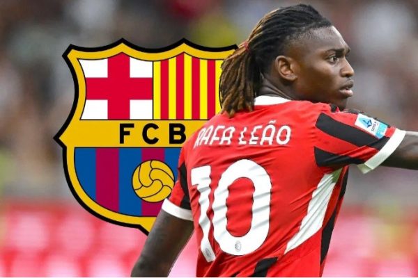 TRANSFER COMPLETED: Barcelona have officially signed Rafael Leão from AC Milan to a five-year contract, making him the club’s second-highest-paid player, but it’s the transfer fee that has surprised everyone.