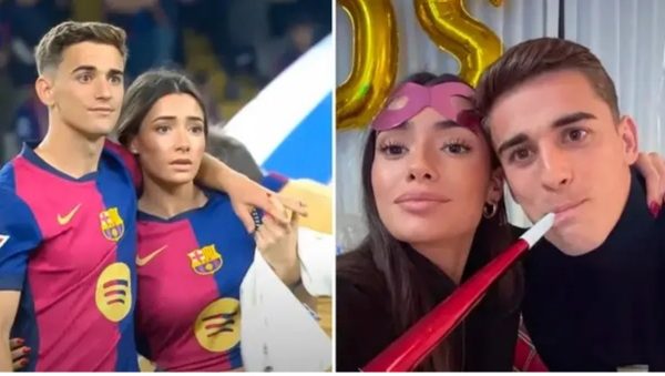 Gavi and Ana Pelayo’s sweet moment that has Barcelona fans swooning – spotted
