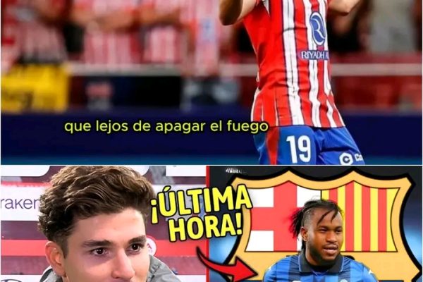 BREAKING NEWS: Julián Álvarez SPEAKS OUT on Barça & CONFIRMS LOOKMAN DEAL – Massive Revelations Unveiled