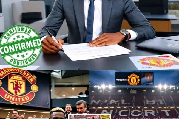OFFICIAL: VICTOR OSIMHEN JOINS MANCHESTER UNITED IN BLOCKBUSTER MOVE!