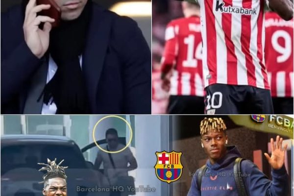 ✅️Confirmed! Nico Williams Set to Join Barcelona as Deco Arrives to Seal Deal with Bilbao Chiefs! 🔥✌️⚽