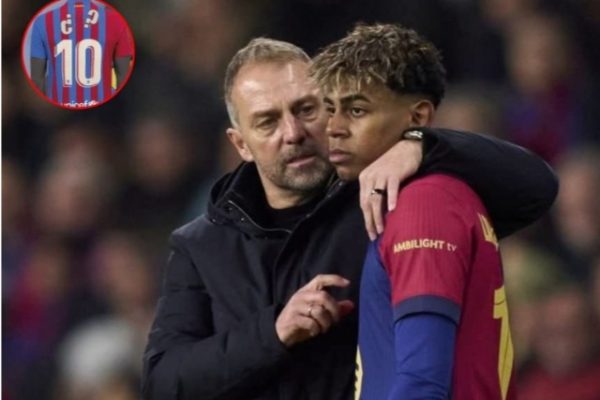 Hansi Flick sparks tension in the dressing room and declares to everyone: Lamine Yamal will not be the one to wear the number 10 shirt at Barcelona!