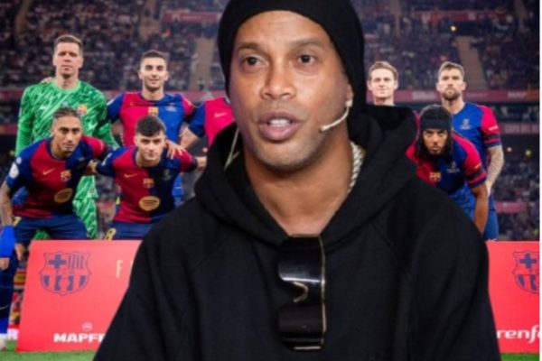 Barcelona legend and Samba wizard Ronaldinho surprises everyone and advises the club’s management and Hansi Flick to sign this legendary player!