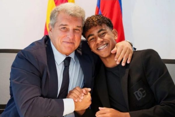 Joan Laporta sounds the alarm inside Barcelona over Lamine Yamal!