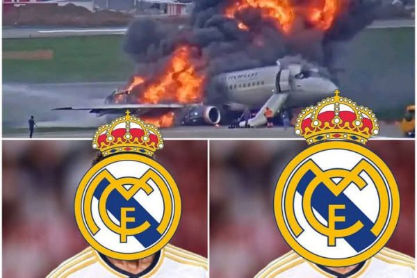 SAD NEWS: Tragedy struck the UK today as a private plane cr@shed just minutes after takeoff, causing a huge explosion on impact. Among those on board was a man identified as a Real Madrid player, whose condition remains unknown as emergency services race to the scene. The sky turned black, flames raged — and a cold silence fell over the runway……