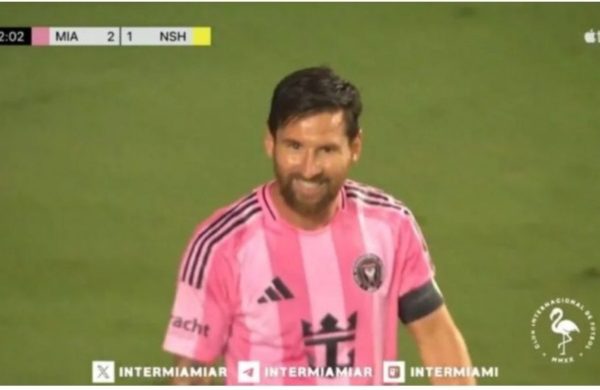 Watch the incredible goal Messi scored after being mocked and ridiculed by the Nashville goalkeeper