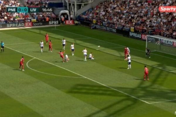 What a moment! Rio Ngumoha lit up the pitch with some insane body movement and silky footwork, almost capping it off with what would’ve been a perfect, clean goal!