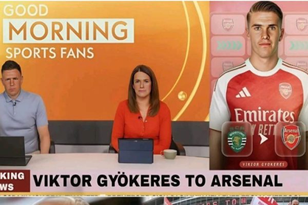 Arsenal has reportedly reached an agreement with Sporting CP to sign Viktor Gyökeres, a 27-year-old Swedish striker. The deal is worth €63.5 million (£55 million) upfront, with potential add-ons of €10 million (£8.6 million). Gyökeres has agreed to a five-year contract with the Gunners, worth £200,000 per week, making him one of the highest-paid players at the club.