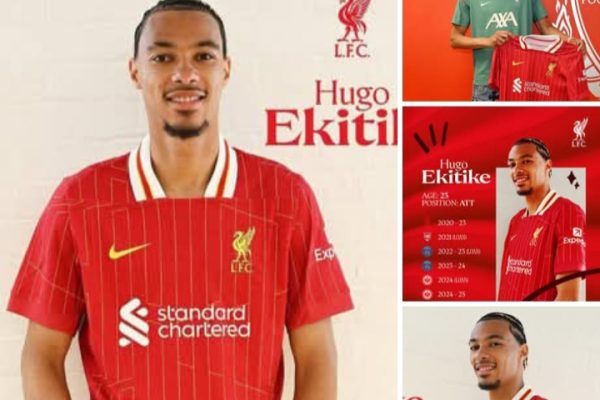 🏹🔴 Liverpool 🤝 Hugo Ekitiké. Liverpool now have their Man from Frankfurt and will pay €82.5M + €12.5M add ons. He signs for the Reds on a 6-year contract