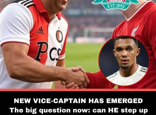 A new leader has just been confirmed at Anfield after Trentâs shock move to Real Madrid⊠and Arne Slotâs choice will leave fans buzzing