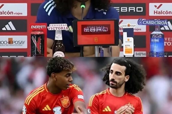 Marc Cucurella on facing Yamal in the Champions League: “He’s the hardest winger to stop. He’s a very skilful player; you never know what he’s going to do to you. It’ll be a tough match, but I’ll try to make things as difficult as possible for him. I can’t injure him either, because otherwise I won’t be able to come back to the national team.”