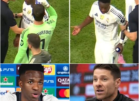 HE’S TRYING TO TAKE ME OUT!” Vinicius Jr. furious over Xabi Alonso’s incomprehensible decision; Xabi responds with a single sentence that leaves him silent.