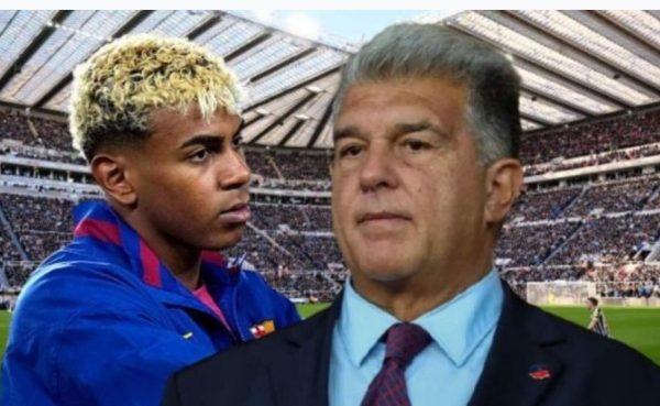 Just hours before the clash with Newcastle… a sudden outburst of anger from Lamine Yamal inside Barcelona!