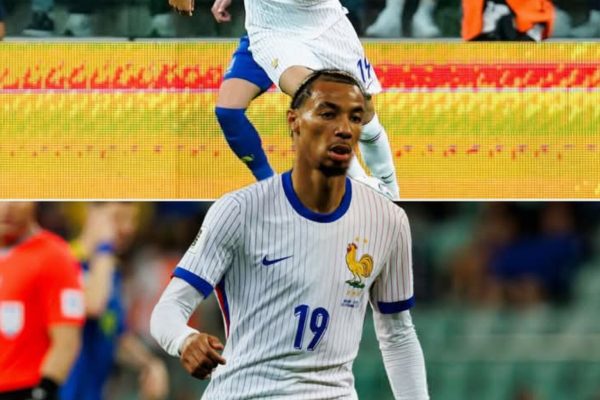🇫🇷 Hugo Ekitike made his senior France debut in the 2-0 victory vs Ukraine on Friday evening.
