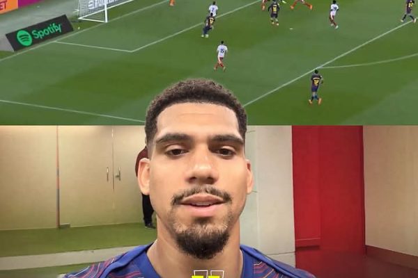 🚨🎙️| Ronald Araujo: “When the coach asked me if I was ready for playing as a striker, I didn’t hesitate to say YES. I told him, ‘I’ll go there and score.’.”  🎙️| Toni: “Before Araujo came on, he said ‘I am going in as a number 9, and I’m going to SCORE.’ We all laughed on the bench… but that’s exactly what happened when he came on.”  🎙️| Hansi Flick: “Ronald Araujo plays with HIS HEART for this badge, for this club. We tried everything, and I’m happy for the club, the fans — for everyone. Hopefully, this is a step forward for us.”