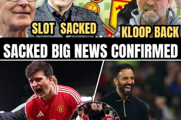 π¨ARNE SLOT SACKED AFTER 2-1 LOSS TO MANCHESTER UNITED AS JΓRGEN KLOPP MAKES SHOCK LIVERPOOL RETURNπ¨