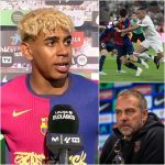 I would rather be stuck on the bench all season than play another minute with him! Every time I see him on the field, I feel like I’m betraying my own career and my honor.” Yamal openly criticized his teammate after the match against Real Madrid and declared that he would leave the club if that player remains a starter. This situation forced coach Hansi Flick to personally intervene to calm the tensions