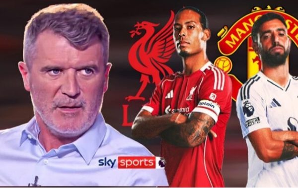 Roy Keane has predicted the score of Liverpool vs Manchester Utd on Sunday