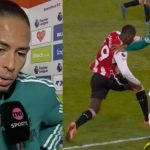 Virgil van Dijk reveals what referee told him about controversial Liverpool penalty decision…